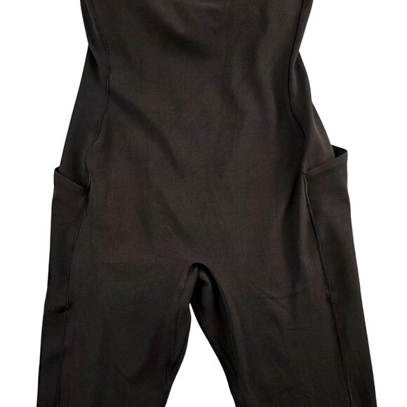 Athleta Transcend Bodysuit Jumpsuit Women's Black Size S - Picture 4 of 8